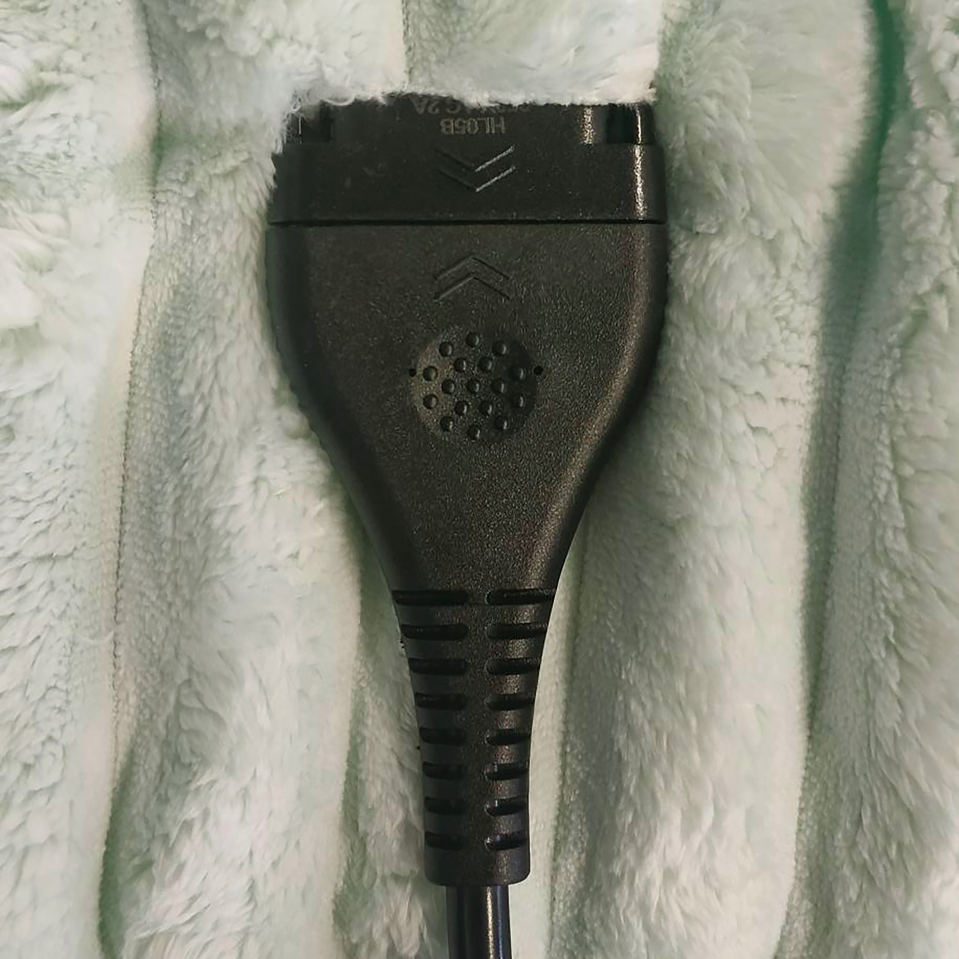 ELLE Heated Throw Blanket – Glacier